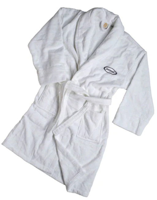 Jacuzzi® White Bathrobe, Medium