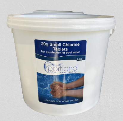 2.5kg Portland Small 20g Chlorine Tabs