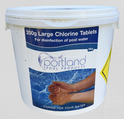5kg Portland Lrg Chl Tabs 200g